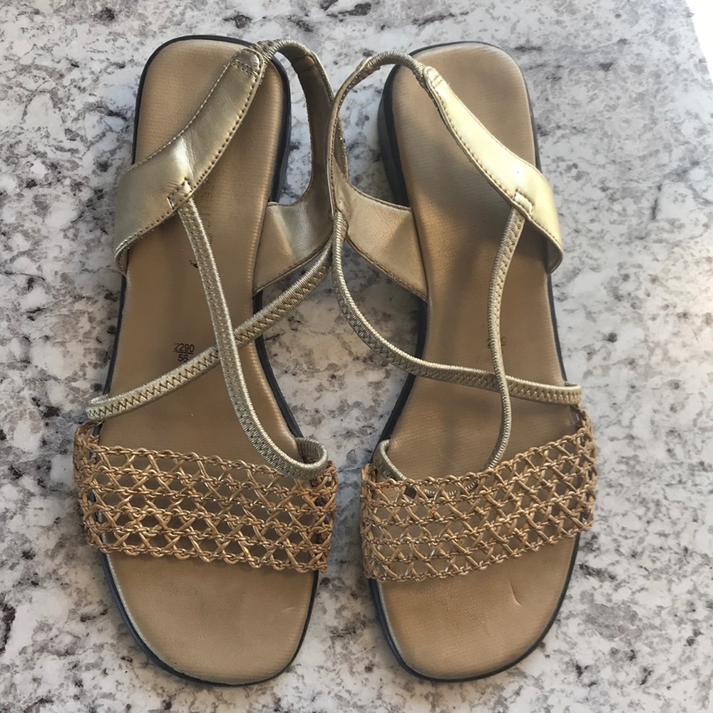 MONTEGO BAY CLUB SQUARE TOE SHOES SZ 8